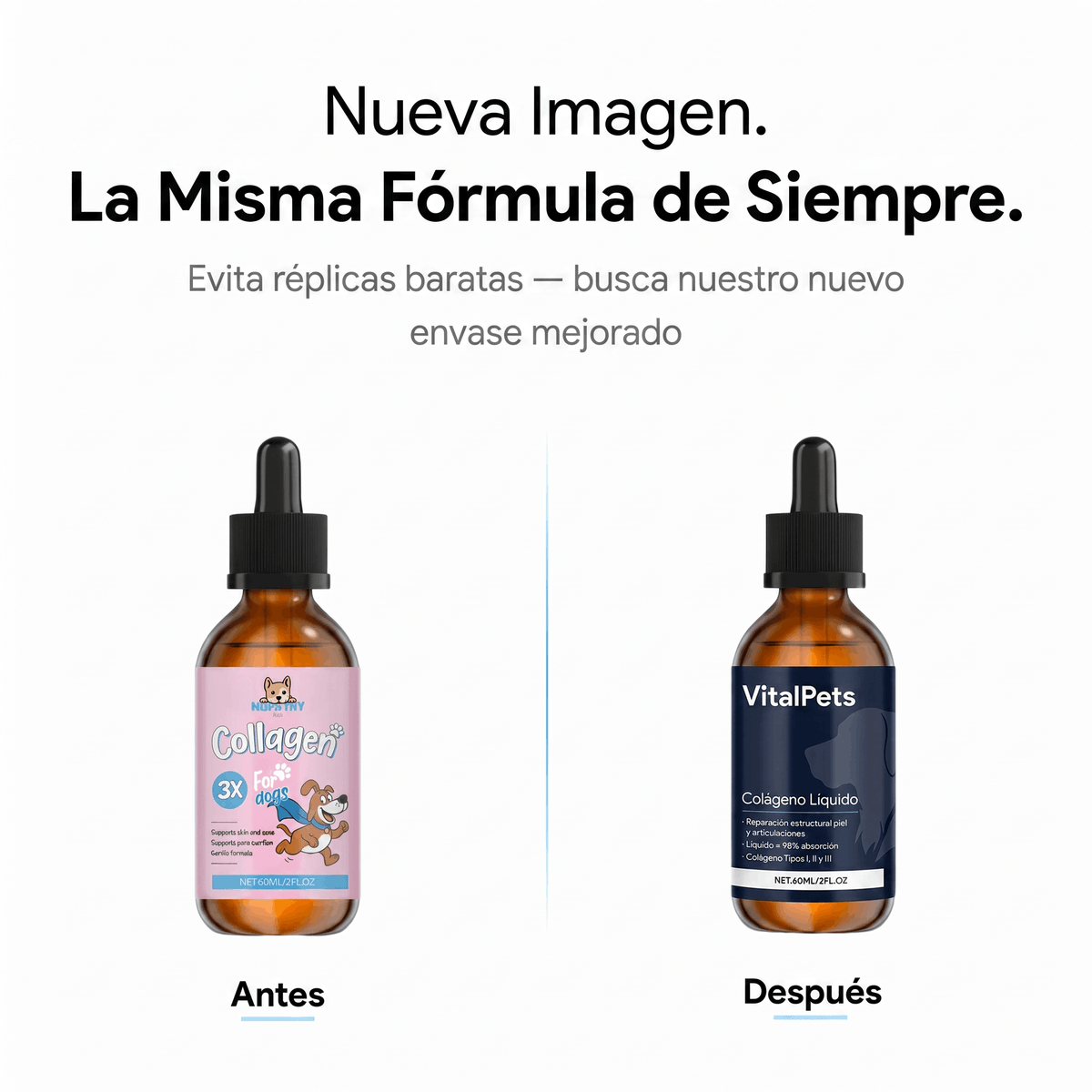 Vital Pets® | Colágeno Liquido