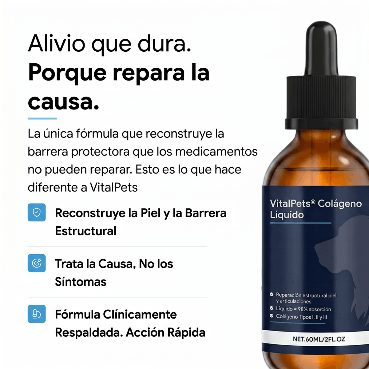 Vital Pets® | Colágeno Liquido